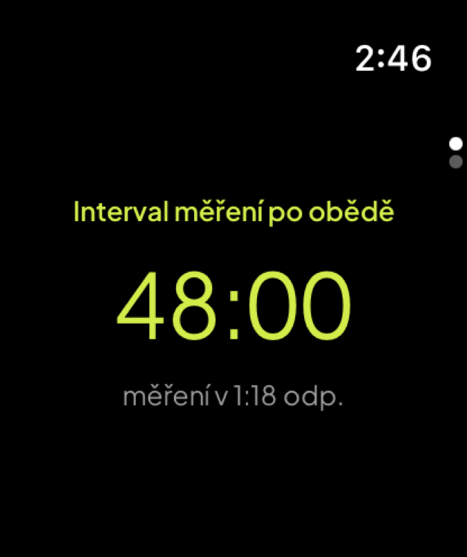 Čas na měření na vašem zápěstí